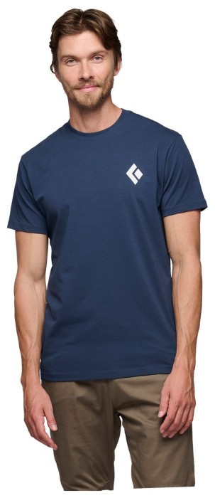 Мужская футболка Black Diamond M Equipment For Alpinist SS Tee, Indigo, L