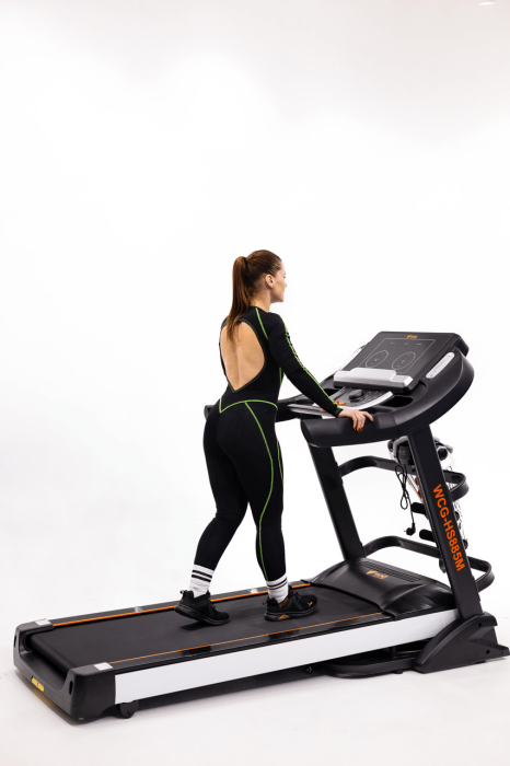 Бігова доріжка електрична WCG HS885M + Гантелі + Масажер