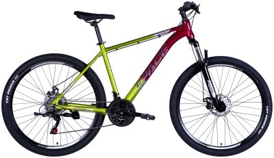 Велосипед AL 27.5" SPACE PHAETON DD FR рама-19" зелено-розовый 2025