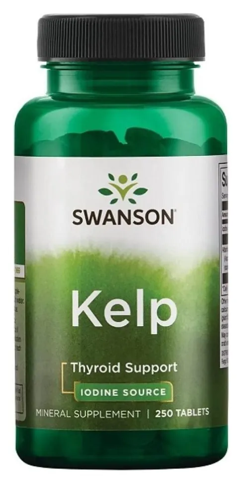 Kelp Iodine Source 225 mcg - 250 Tabs Per Bottle (DSN_100-70-7269499-20)