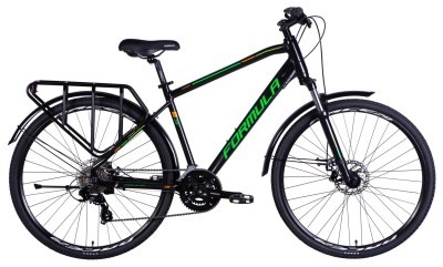 Велосипед AL 28" Formula CURSOR MAN PRO DD CS рама-19" чорно-зелений 2025