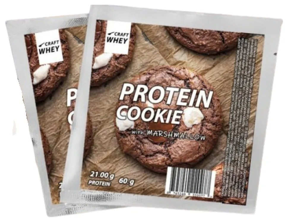 Protein Cookie - 60g Marshmallow (Поштучно)