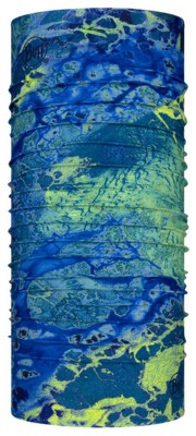 Шарф-труба Buff Coolnet UV+ Realtree Wav3 Blue Yellow