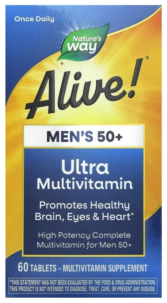 Once Daily Men's 50+ Ultra Multivitamin - 60 tabs