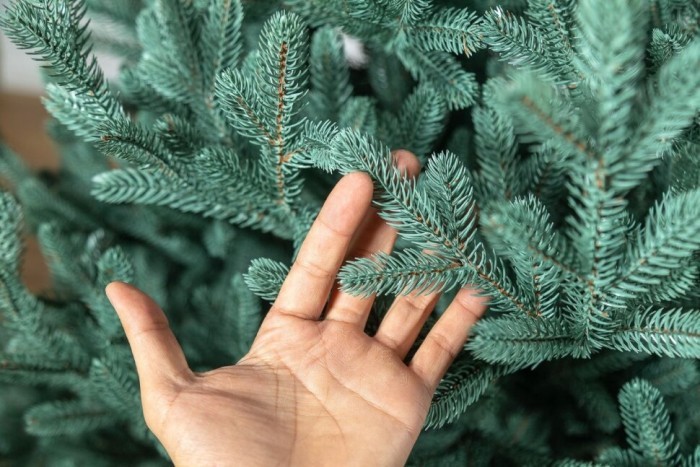 Елка литая "Венская" Голубая