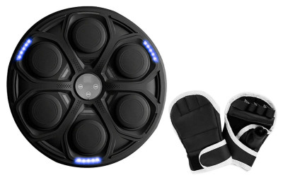 Настенный боксерский тренажер EasyFit музыкальная электронная мишень для бокса с перчатками