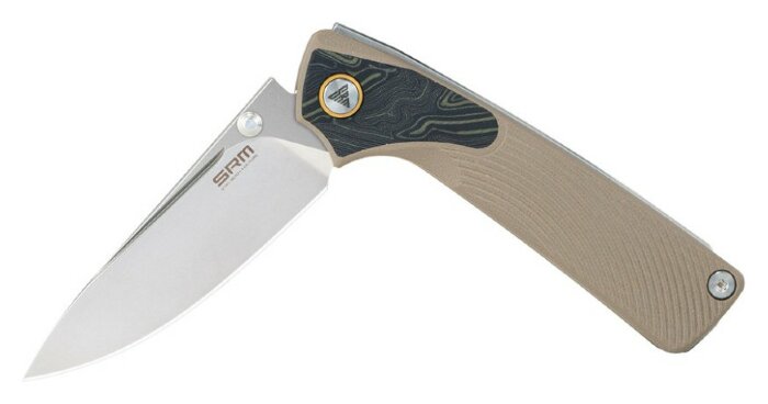 Нож складной SRM Dome 106M-GW, песочный