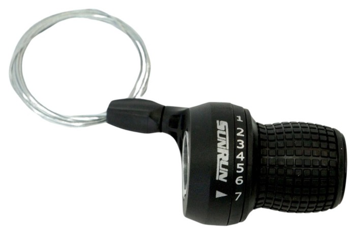 Грипшифт прав. 7 SUNRUN SL-KDSG-03R черный
