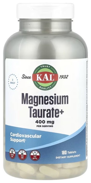 Magnesium Taurate 400mg - 180 tabs