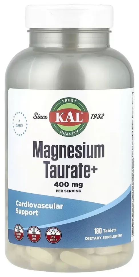 Magnesium Taurate 400mg - 180 tabs (DSN_2023-10-4694)
