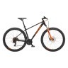 Велосипед KTM CHICAGO 292 29 " рама XL / 53, матовий чорний (помаранчевий), 2022