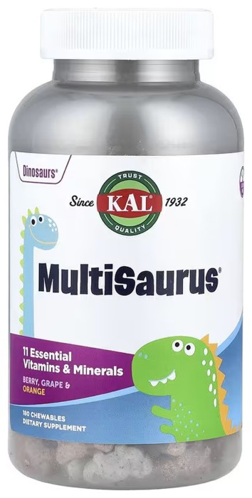 MultiSaurus - 180 chewables Berry Grape Orange