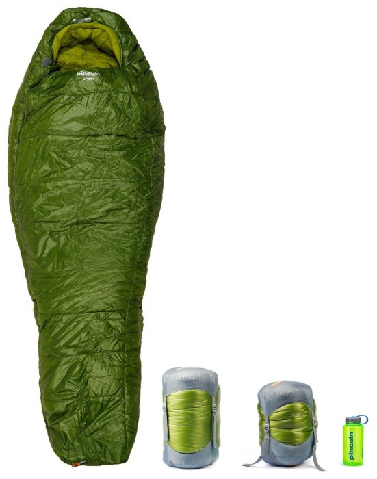Спальный мешок Pinguin Spirit (-5/-12°C), 195 см - Right Zip, Green (PNG 232448) 2020