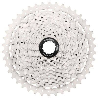 Кассета 10-k 11-46T SUN RACE MTB MS3 metallic/silver