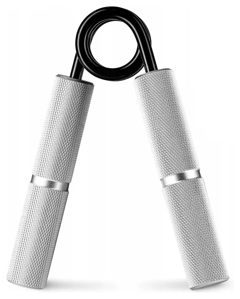 Еспандер-ножиці алюмінієвий PowerPlay 4322 (112 кг) Hand Grip Срібний (Grip Срібний)