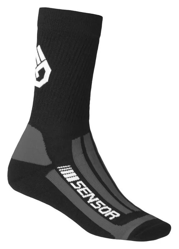 Шкарпетки Sensor Treking Merino black-grey 1065674, SU41TM-black-grey-3-5 (3-5)