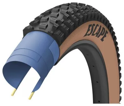 Покрышка 27.5x2.6 (66-584) GoodYear ESCAPE Ultimate Tubeless Complete, Blk/Tan