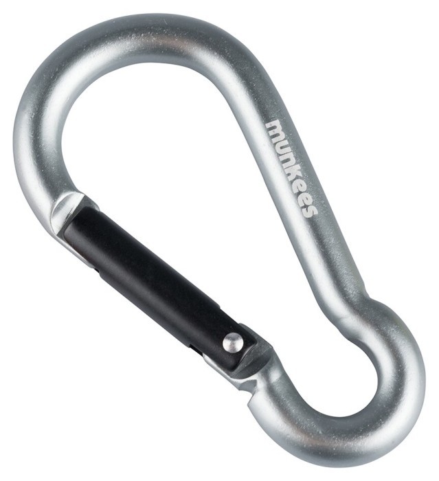 Munkees 3238 карабін Pear 8 мм x 80 мм grey, укр, укр