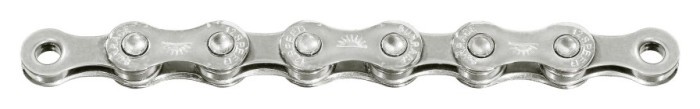 Цепь инд. 126 лан. SUN RACE M12A 12k Silver 1/2"x11/128"