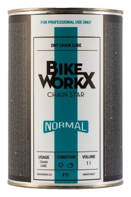 Мастило для ланцюга BikeWorkX Chain Star “normal” банка 1L., укр, укр