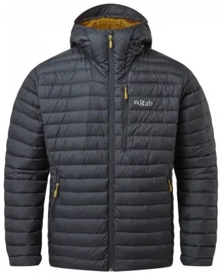 Легкий чоловічий пуховик Rab Microlight Alpine Jacket Beluga