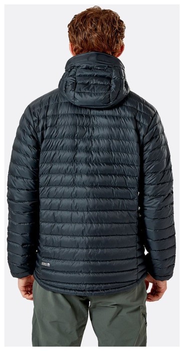 Легкий чоловічий пуховик Rab Microlight Alpine Jacket Beluga