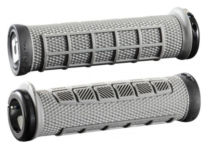 Гріпси ODI Elite Pro Graphite/Black w/Black clamp (графітові з чорними замками), укр, укр