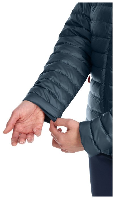 Жіночий легкий пуховик Rab Microlight Jacket Wmns, Steel