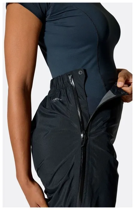 Брюки женские Rab Downpour Mountain Pants Wmns, Black, 10, Regular