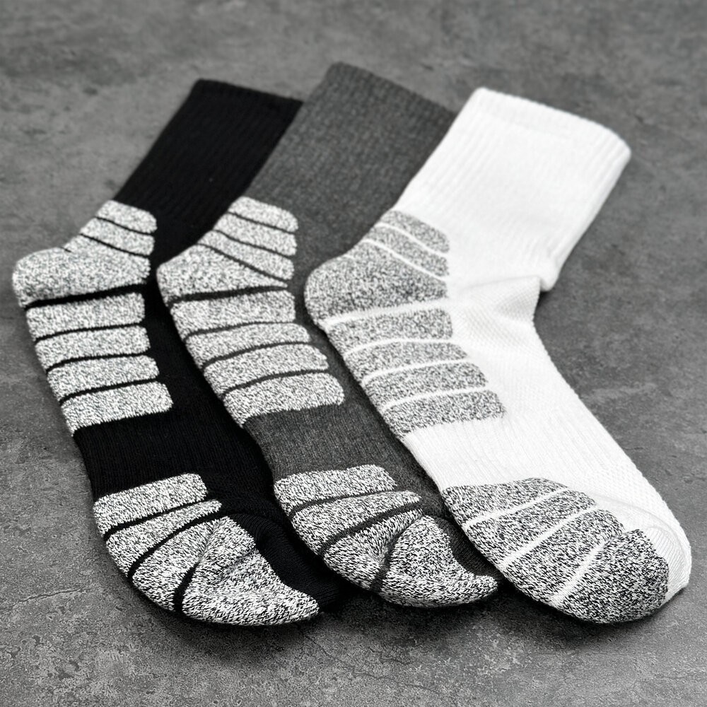 Мужские носки Pobedov Blank белые