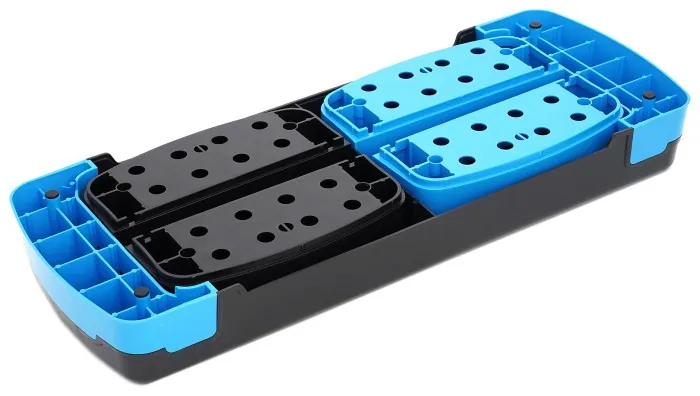 Степь-платформа 3-ступенчатая Cornix 78 х 29 х 10-20 см XR-0186 Black/Blue