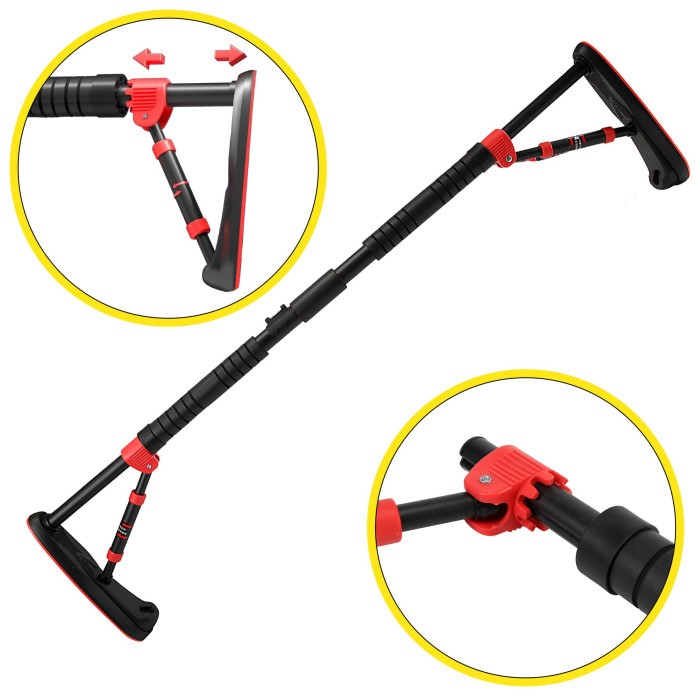 Турник раздвижной Cornix Elite 105-140 см XR-0291 Black/Red