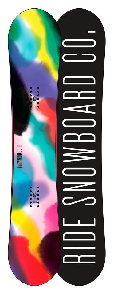 Сноуборд Ride Compact 150 Black/Multicolor (1250027) (150 см black)
