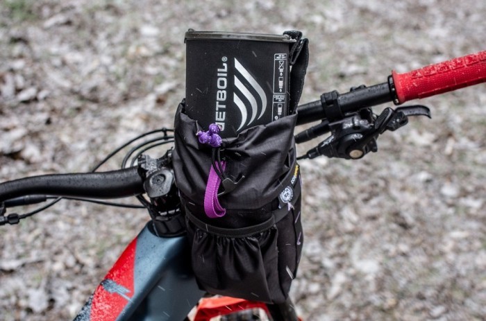 Сумка на руль KasyBag Pocket Pack One hand (кормушка) Black-Purple