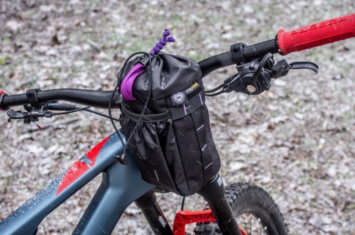 Сумка на руль KasyBag Pocket Pack One hand (кормушка) Black-Purple