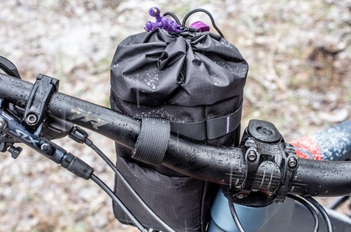 Сумка на руль KasyBag Pocket Pack One hand (кормушка) Black-Purple