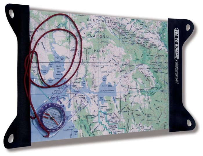 Гермочехол для карти TPU Guide Map Case Black від Sea to Summit