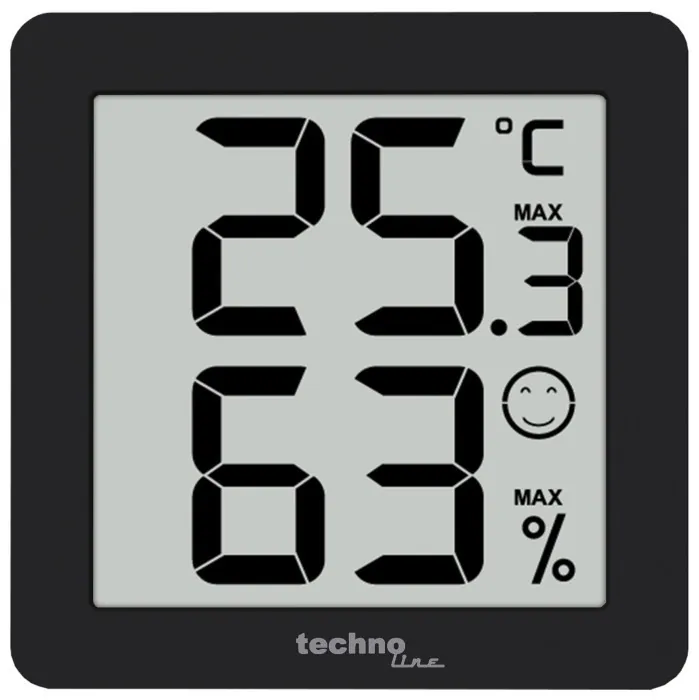 Набір термогігрометрів Technoline WS9425 Black (WS9425)