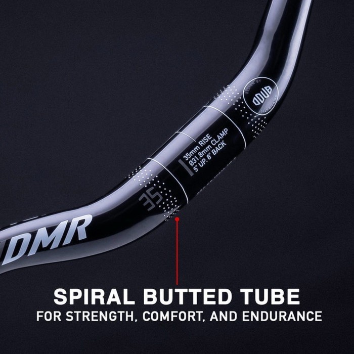 Кермо DMR ODUB BAR - 35 - 20mm Rise - Black, укр, укр