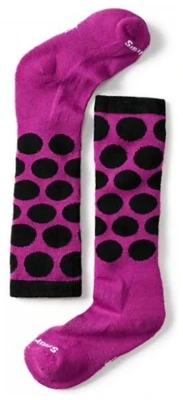 Шкарпетки для дівчаток Smartwool Wintersport All Over Dots Berry