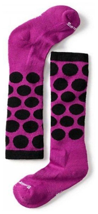 Шкарпетки для дівчаток Smartwool Wintersport All Over Dots Berry