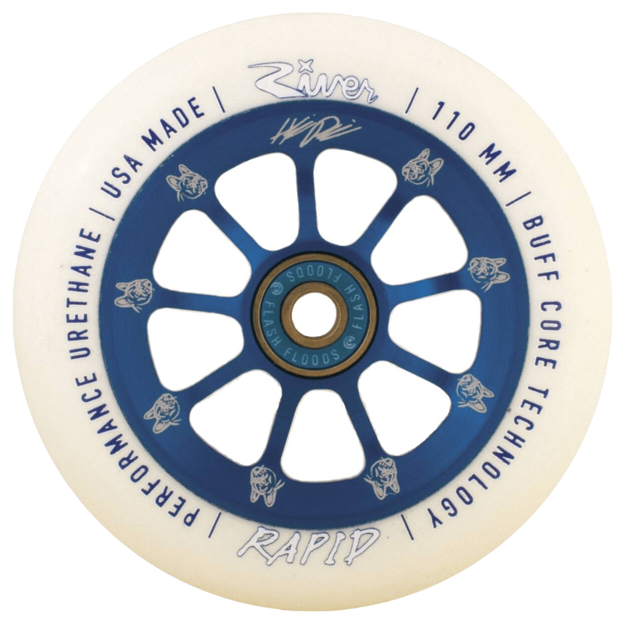 Колеса для трюкового самокату River Rapid Signature Pro Scooter 110mm - Helmeri Pirinen, укр, укр