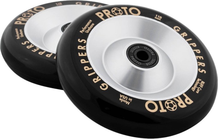 Колеса для трюкового самоката Proto Full Core Gripper Pro Scooter Wheels 2-Pack 110mm - Silver