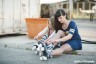 Роликові ковзани Rio Roller Varcity 37 Blue Gold, укр Фото - 4