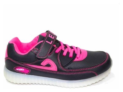 Кросівки Demax LED, Рожевий