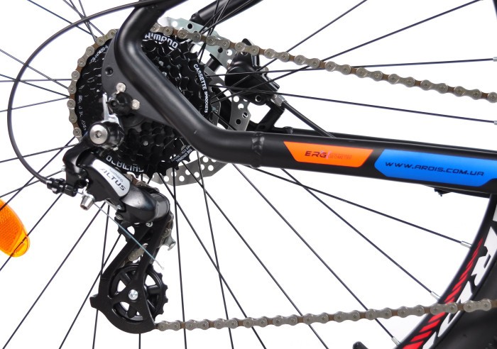 Велосипед Ardis 29 MTB AL "VARVAR" Гідравліка, Чорно-червоний