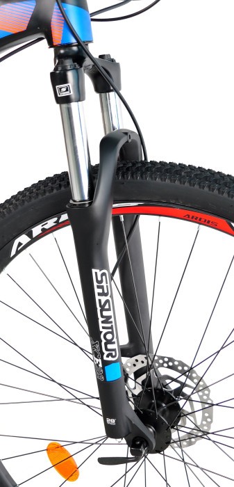 Велосипед Ardis 29 MTB AL "VARVAR" Гідравліка, Чорно-червоний