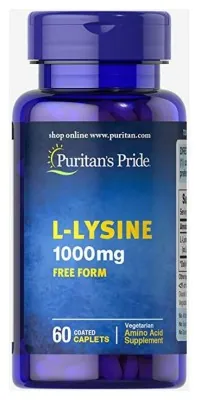 L-Lysine 1000 mg - 60 Caplets