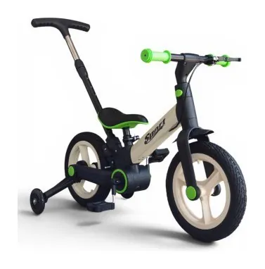 Дитячий велосипед-беговел 3 в 1 з батьківською ручкою Sport Color 318-1 (ARI_319c1191)