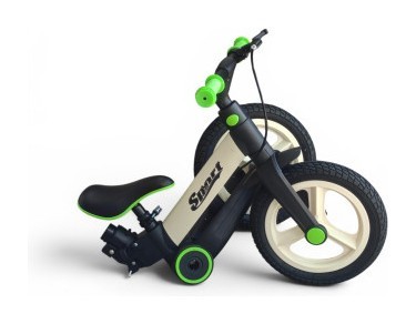 Дитячий велосипед-беговел 3 в 1 з батьківською ручкою Sport Color 318-1